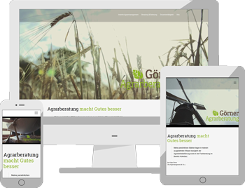 Agrarberatung Katja Görner, Website von Quintact - Internetagentur