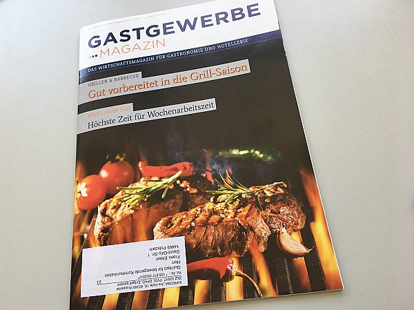 Quintact Internatagentur in der Zeitschrift des Dehoga - Gastgewerbe Magazin